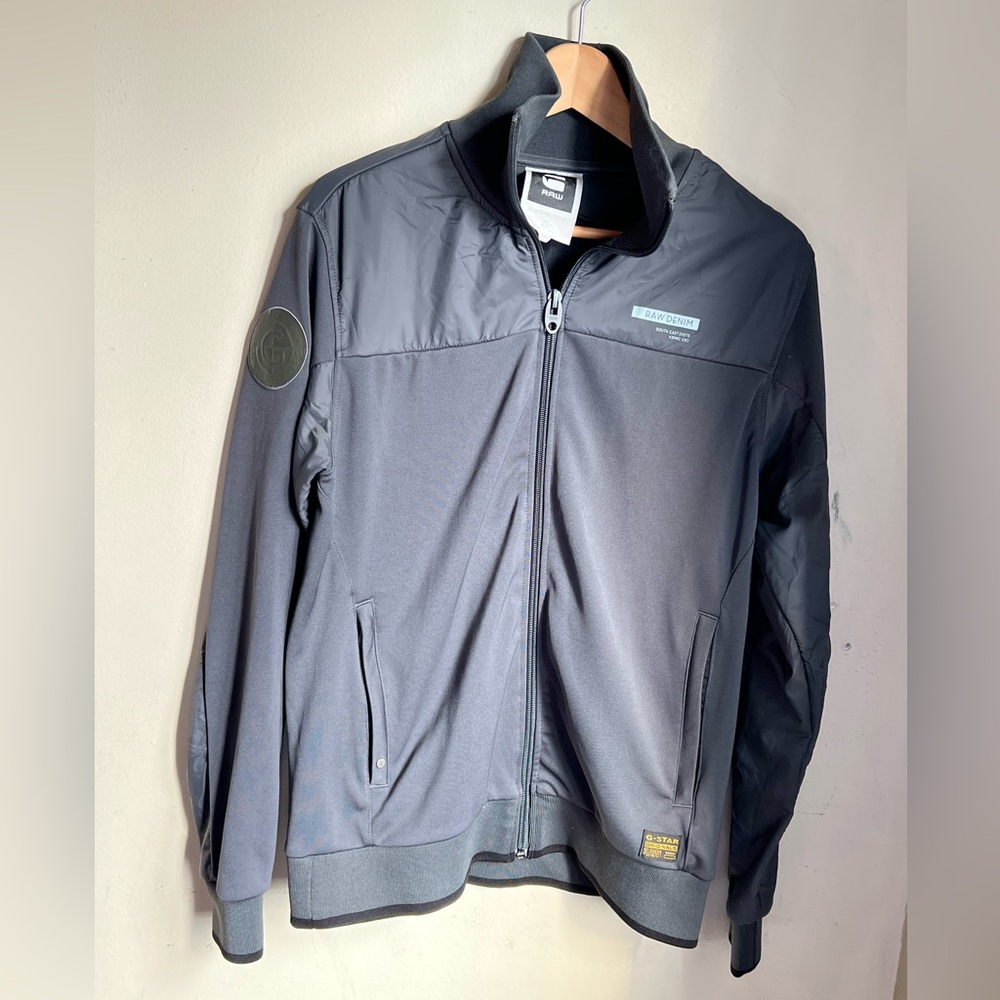 G STAR Men's Gray Softshell Jacket